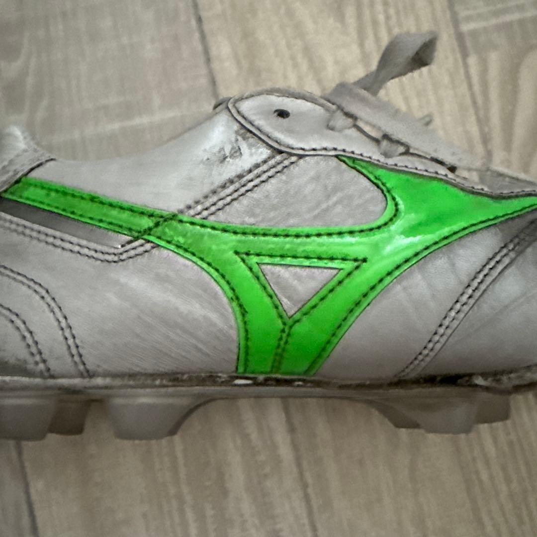 モレリア2Japanサッカーシューズ 日本製 ホワイト/グリーン　限定　グリーン