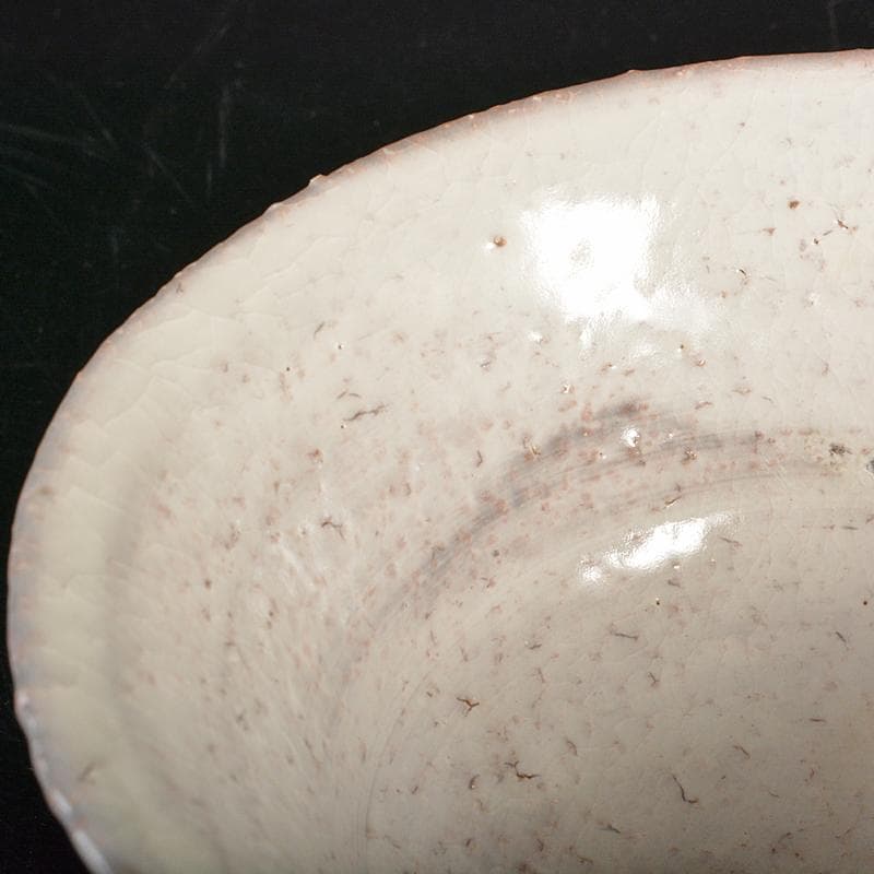 茶道具　萩焼　人間国宝　十代　三輪休雪作　茶碗　共箱　D　R6857