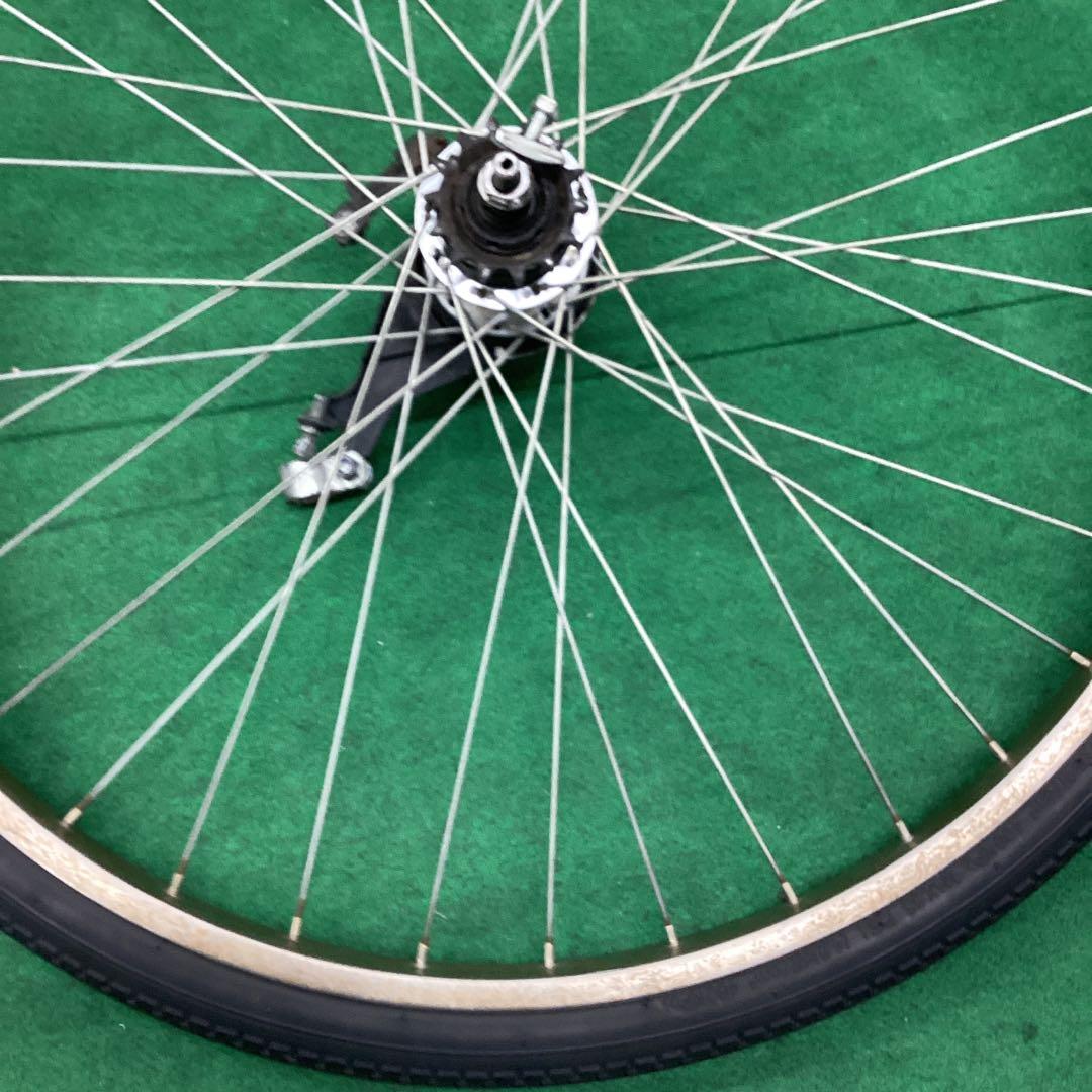 ステンレスリム　後輪 26インチ 内装3段 ローラーブレーキ 電動アシスト自転車