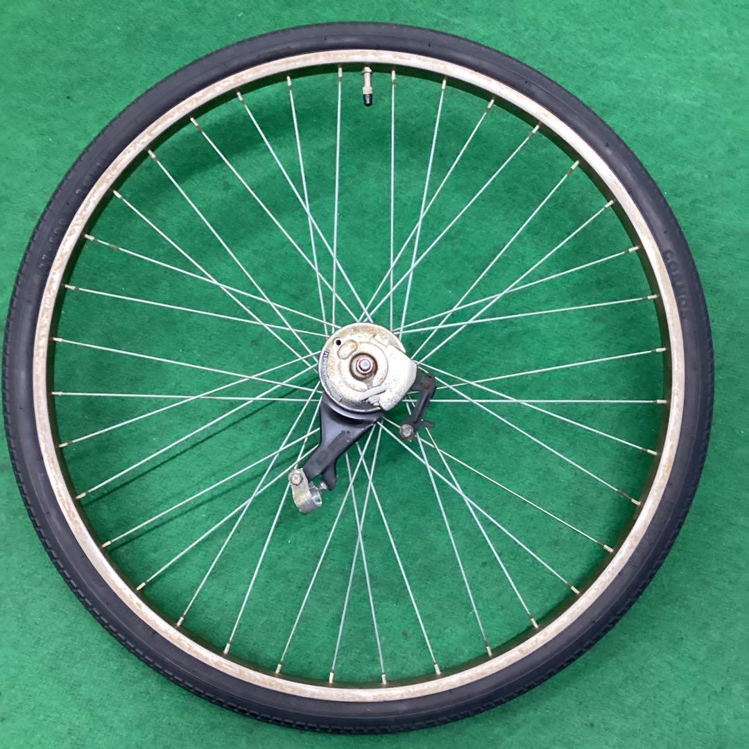 ステンレスリム　後輪 26インチ 内装3段 ローラーブレーキ 電動アシスト自転車