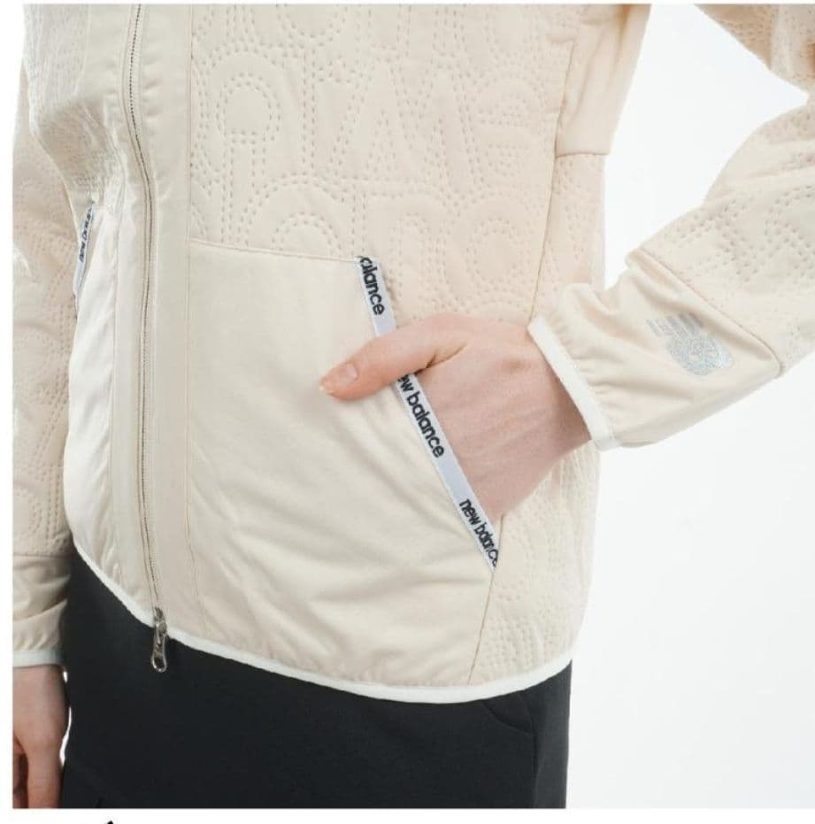 新品】New Balance　Golfウェア　キルト　ストレッチ　黒色