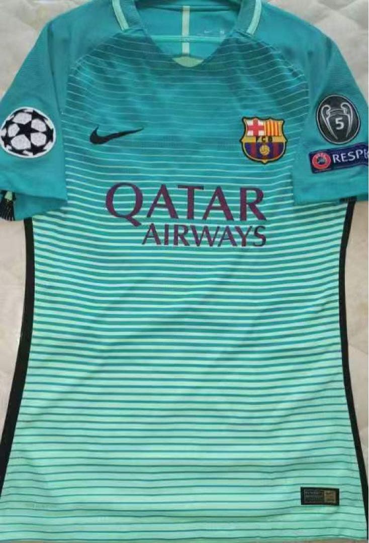 【選手支給品】16/17 UCL Iniesta選手#8
