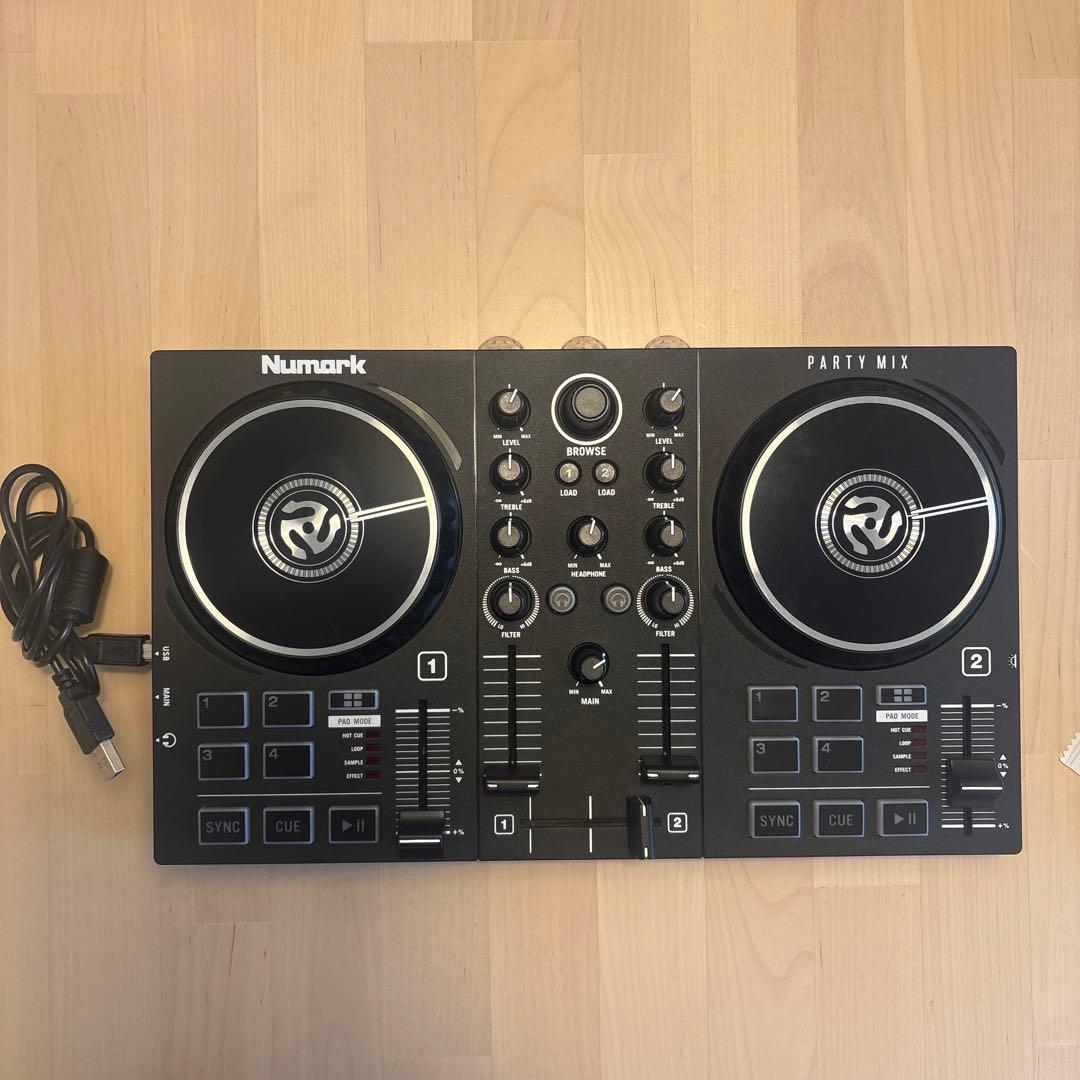 numark dj party mix Ⅱ コントローラー