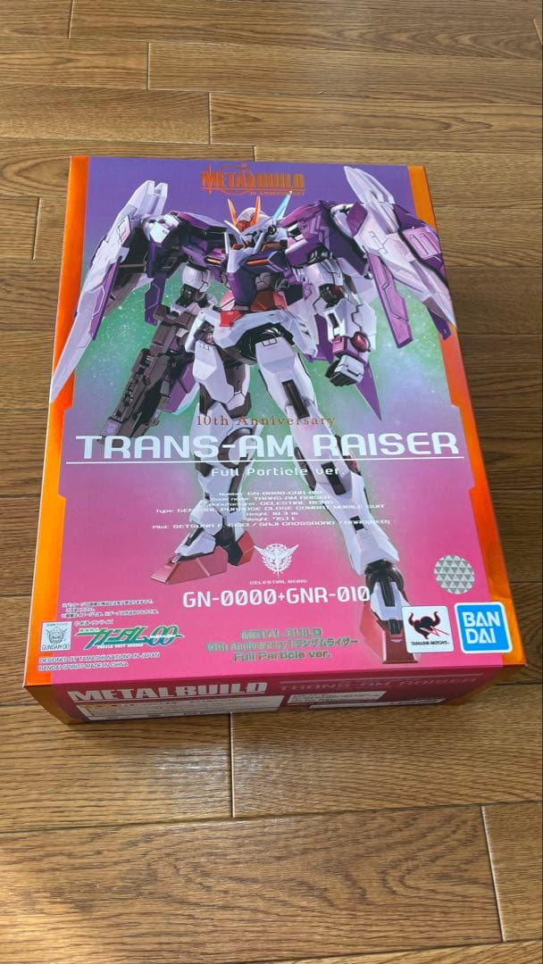 メタルビルド　ガンダムOO　ダブルオーライザー　トランザムライザー