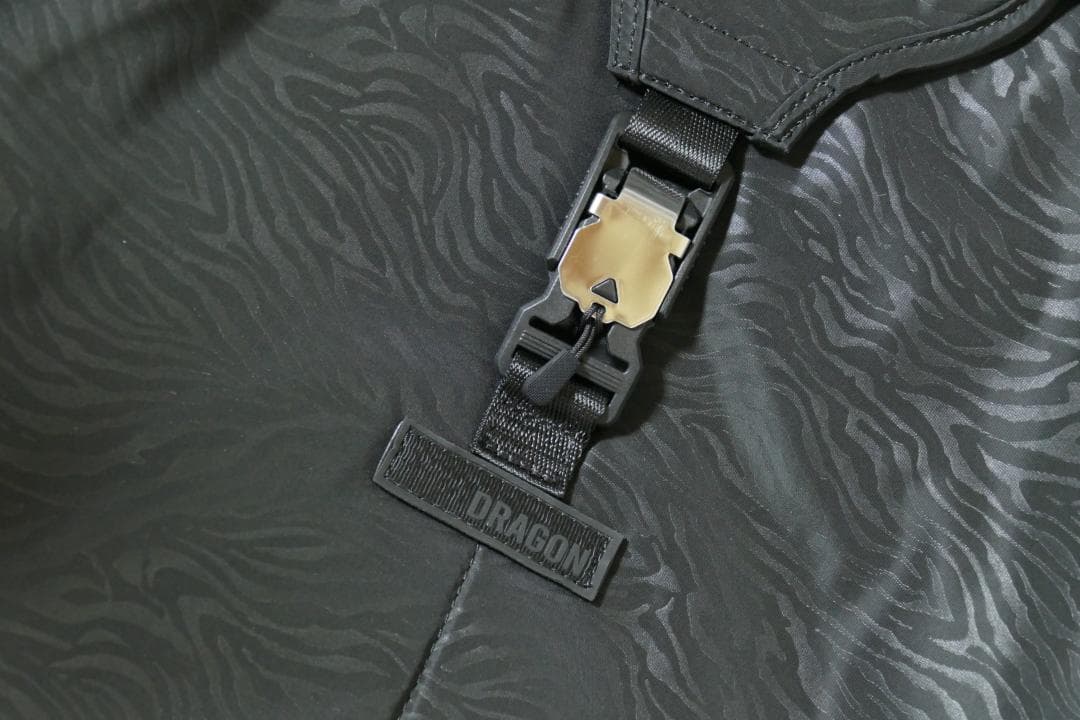 ★新品★ダンスウィズドラゴン★ゼブラ柄ボストンバッグ★BK