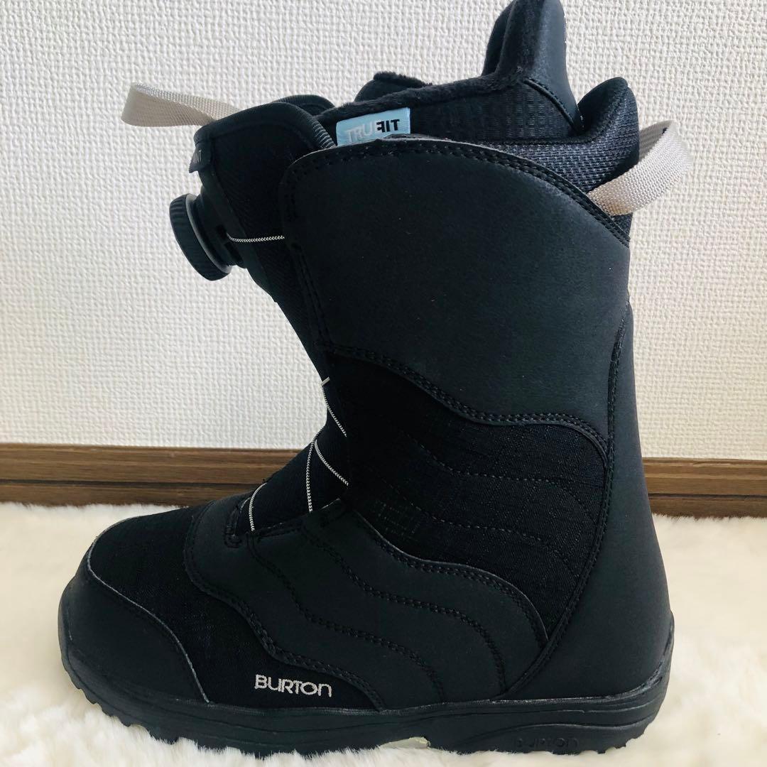 【美品】BURTON スノーボードブーツ　MINT BOA 24cm ブラック