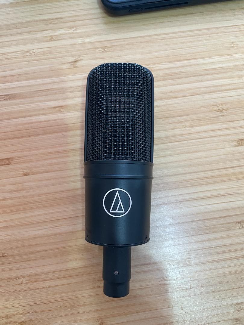 オーディオテクニカ AT4040 マイク（ショックマウントゴム欠損あり