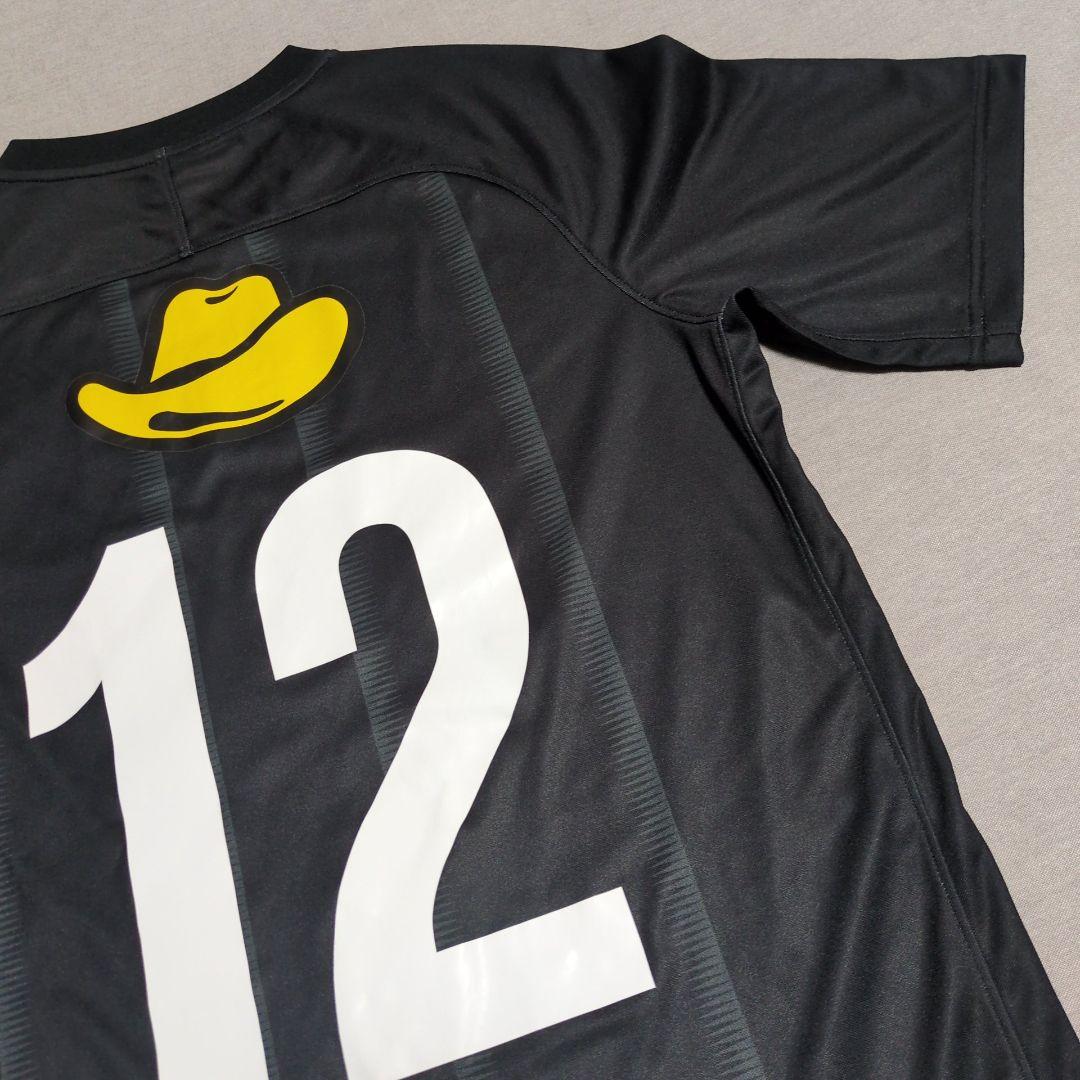 鹿島アントラーズ 2018トレーニングマッチ用 ユニフォーム 黒 L 12番