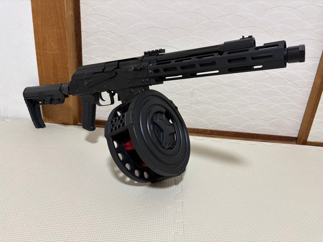 東京マルイ　サイガ12用　ITP airsoft ドラムマガジン