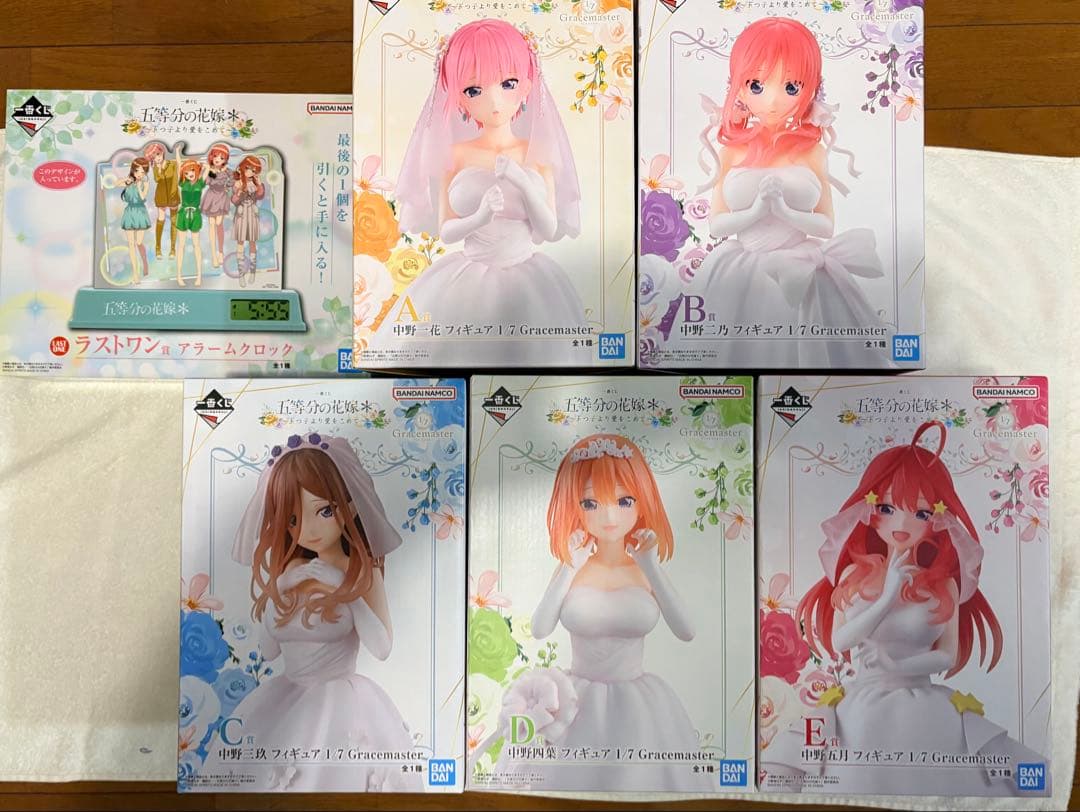 【新品・未開封】五等分の花嫁　一番くじ　フィギュア
