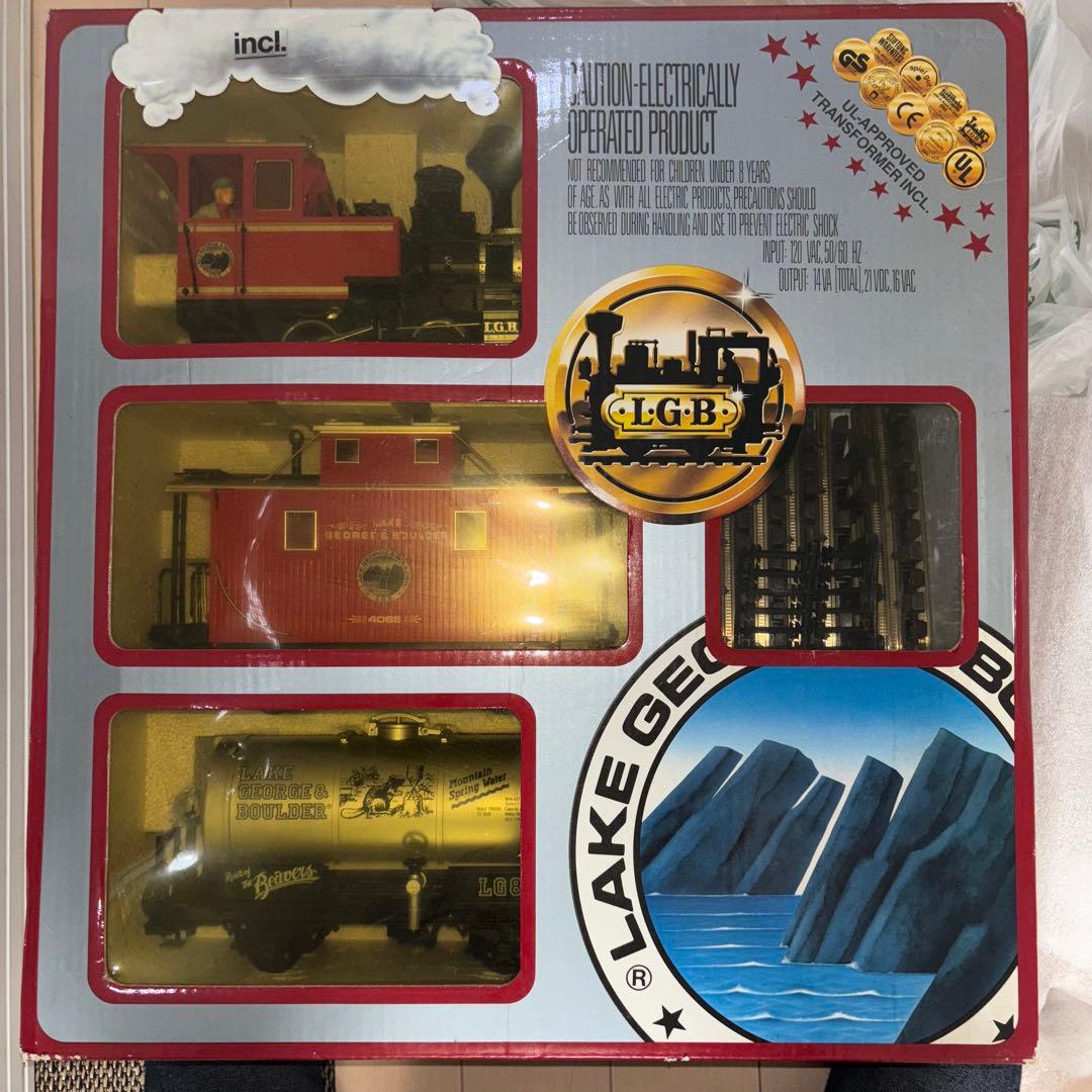 動作確認済み　美品　Gケージ LEHMANN LGB 蒸気機関車セット