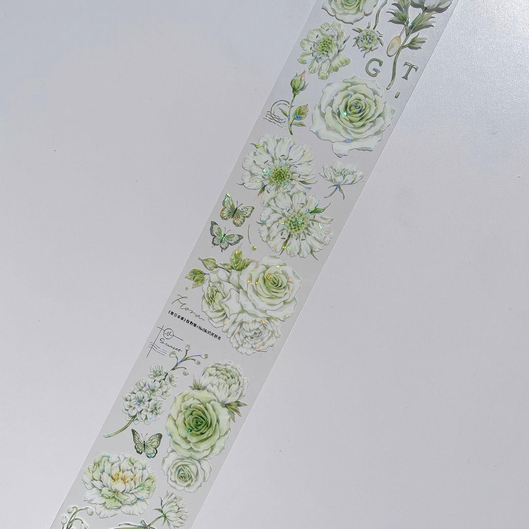 【M-522】 在野集&hoshi奶芙　春日幸事　1ループ　マステ切り売り