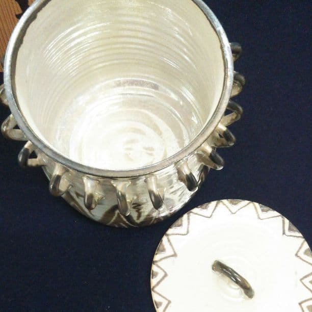 茶道具 銀化彩 水指し 東正之作