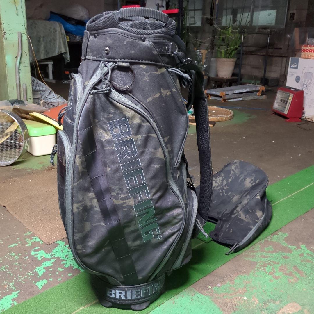 BRIEFING 迷彩 ゴルフバッグ15分割
