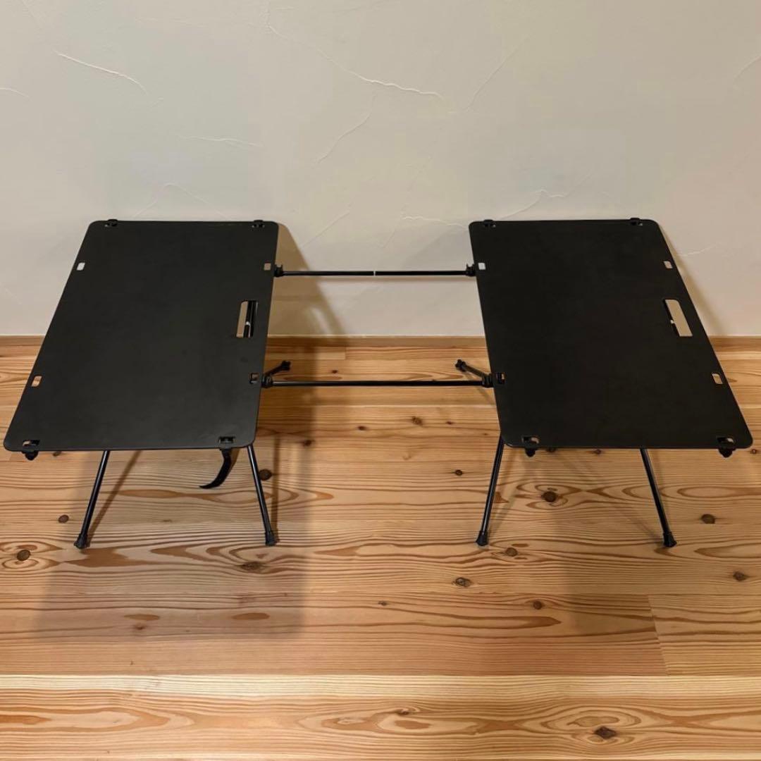 Helinox ヘリノックス ソリッドトップ ブラック ブリッジ セット