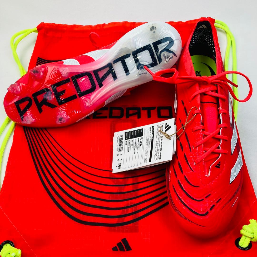 ミ*マ様 アディダス　プレデター ELITE FG PREDATOR 26.5