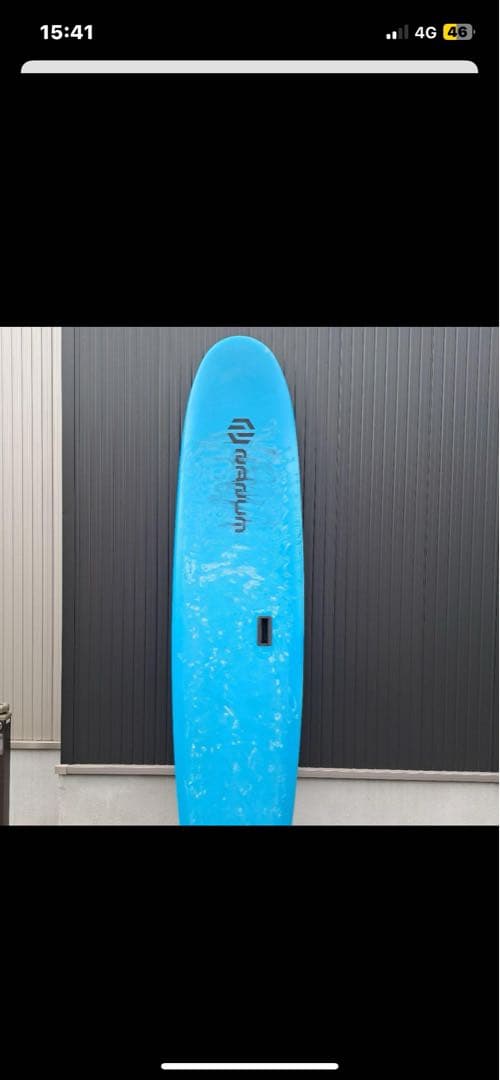 nanum サーフボード ソフトボード ８フィート フィンとリーシュセット