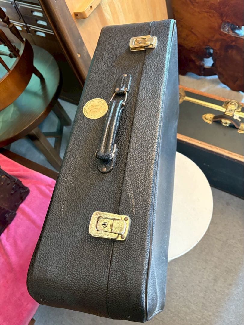 1950–60s ヴィンテージスーツケース 大型 希少ステッカー付