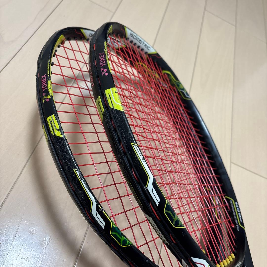 YONEX EZONE Ai100 テニスラケット 2本セット　ジャンク品