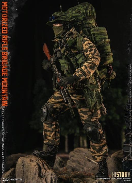ダムトイズ 78083 ロシア陸軍狙撃旅団山岳地帯 1/6フィギュア