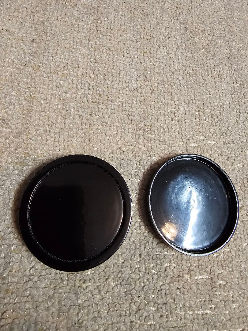 明末清初 昆虫文(キリギリス)青貝 螺鈿 香合