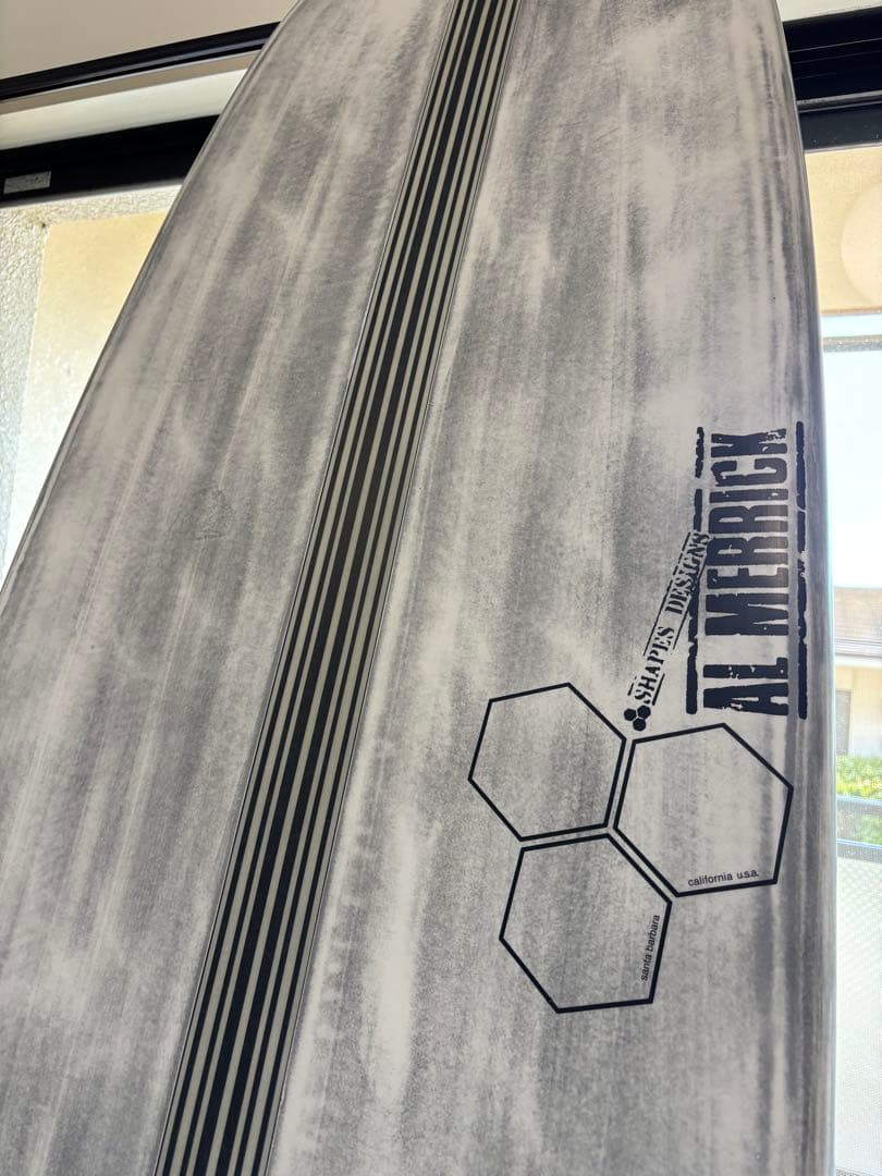 AL MERRICK 7'2\" ファンボード サンダーボルト