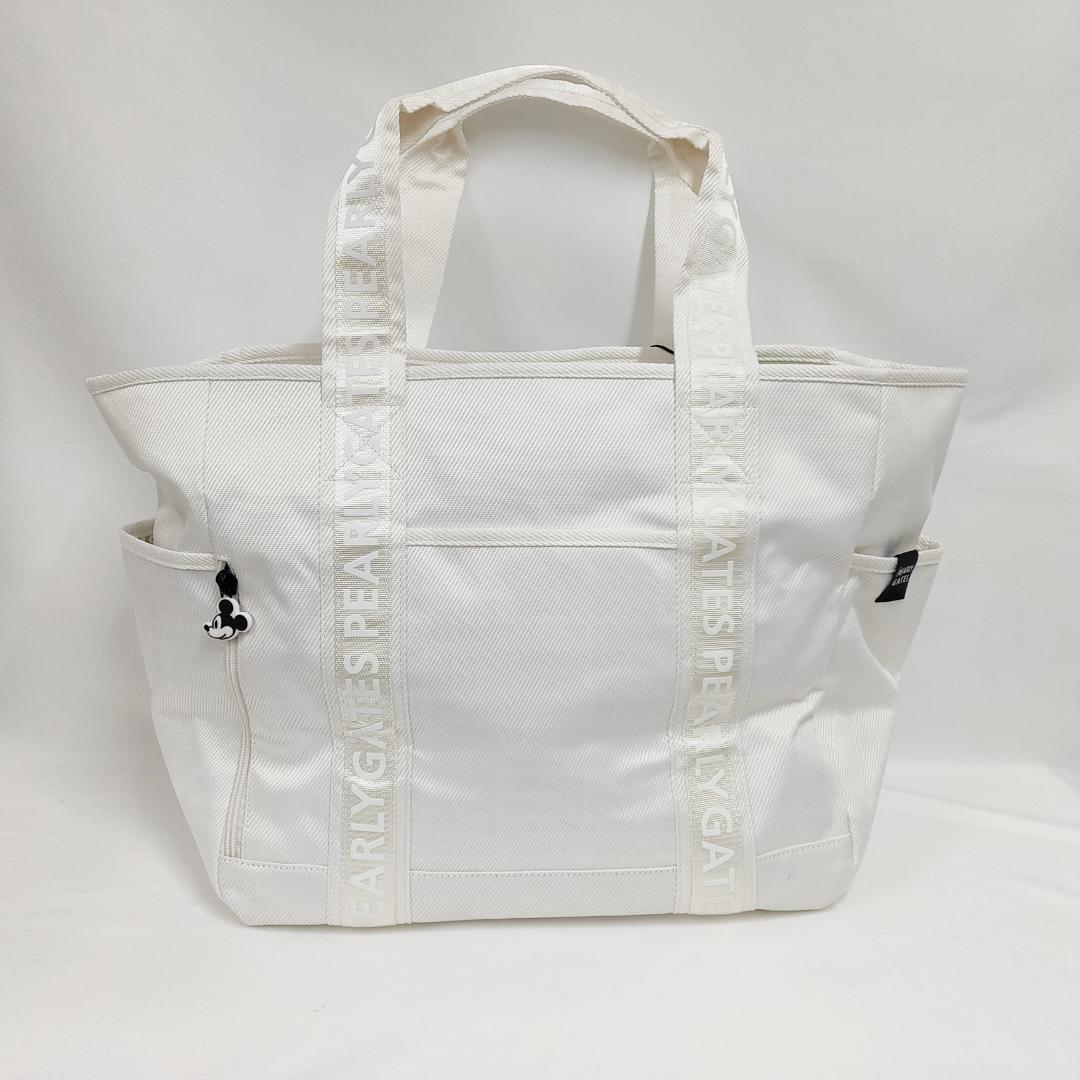 ○★新品 未使用 PEARLY GATES ミッキーコラボ 定番ロッカーバッグ