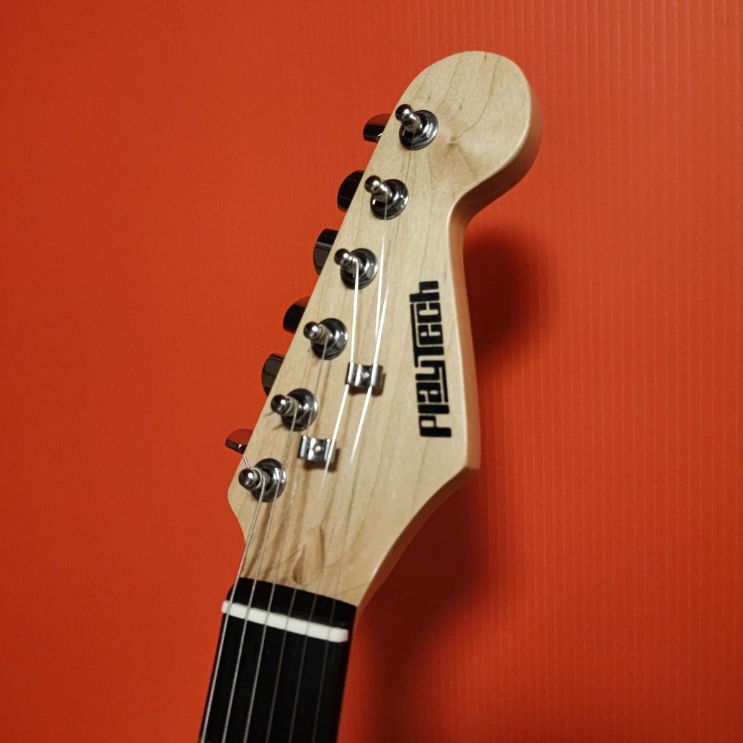 Playtech エレキギター ST250レッド