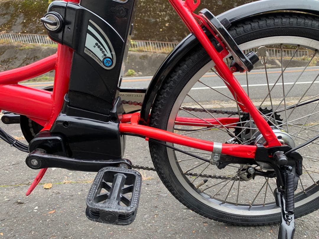 【即乘】送料無料 Peltech折り畳み電動アシスト自転車20インチ 動作確認済