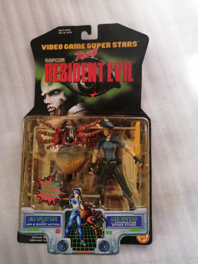トイビズ バイオハザード ジルバレンタイン＆ウェブスピナー　ジル　フィギュア