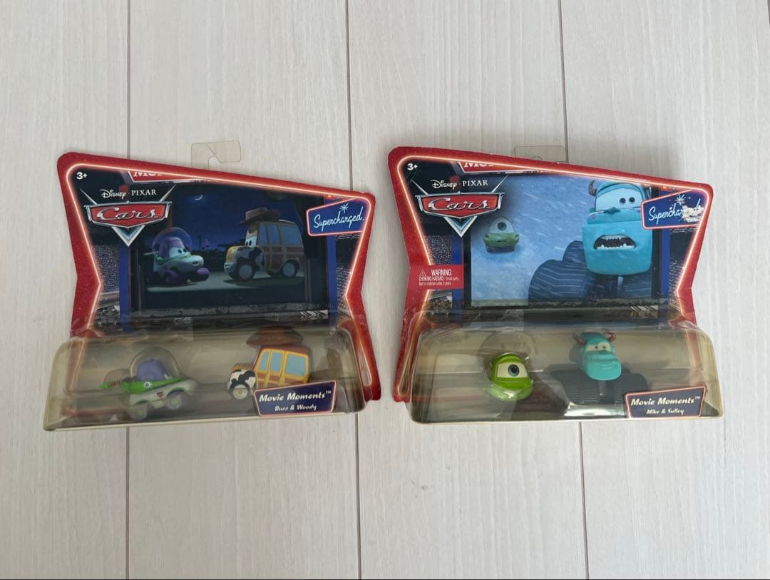 最終値下⭐︎マテル社ミニカー ディズニーカーズ MOVIE MOMENTS 2種