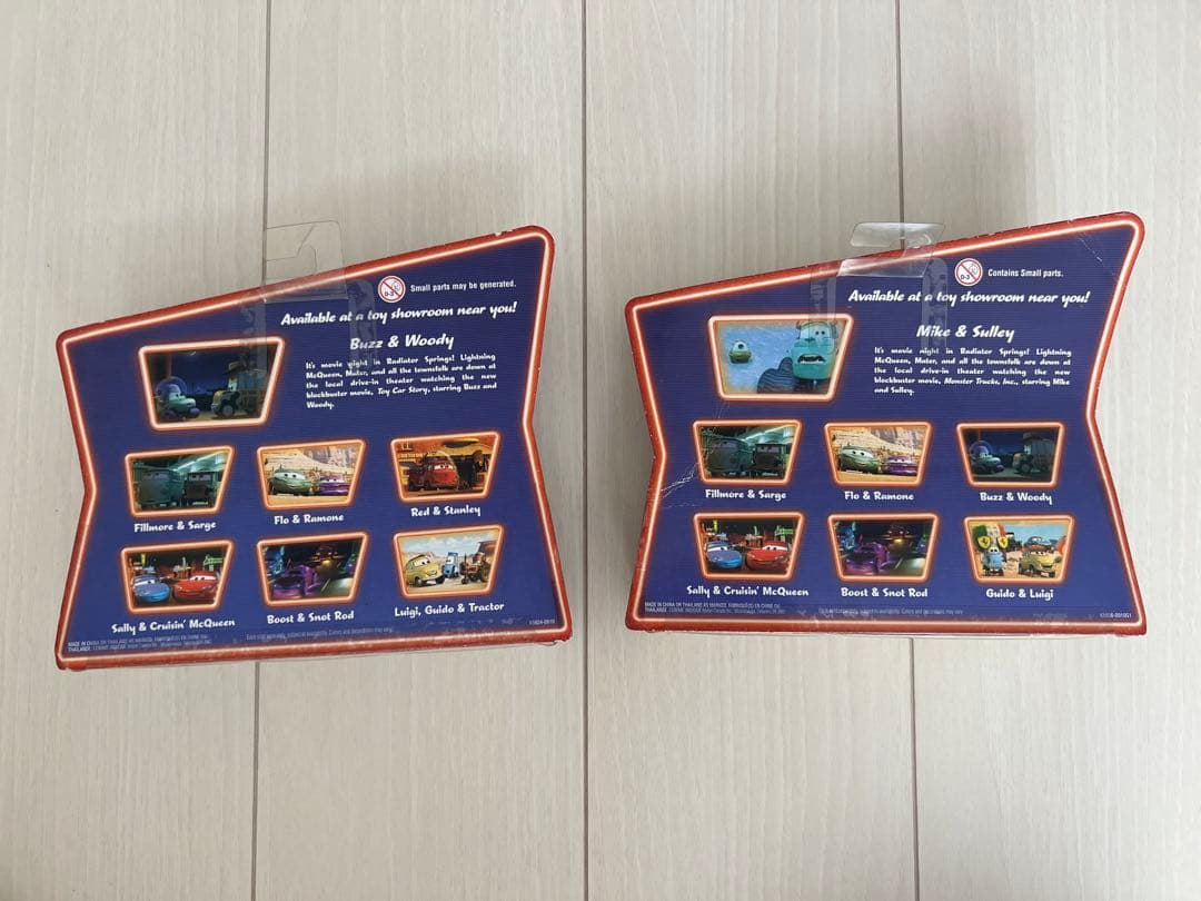 最終値下⭐︎マテル社ミニカー ディズニーカーズ MOVIE MOMENTS 2種