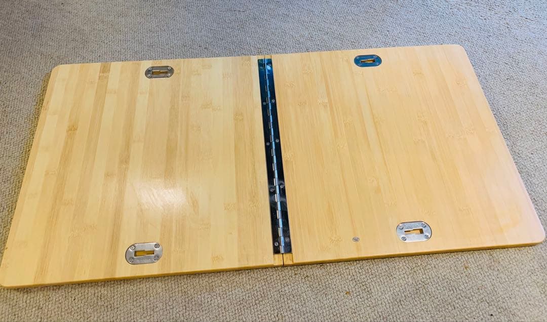 peak フィールドキッチン 竹テーブル➕ガビングフレーム