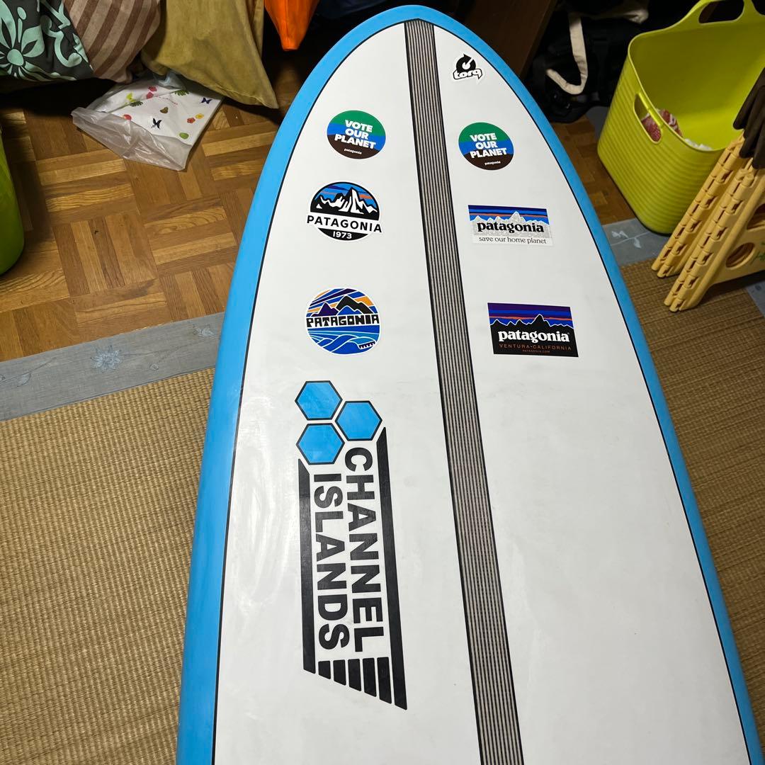 アルメリックサーフボード。chancho7.6Blue美品