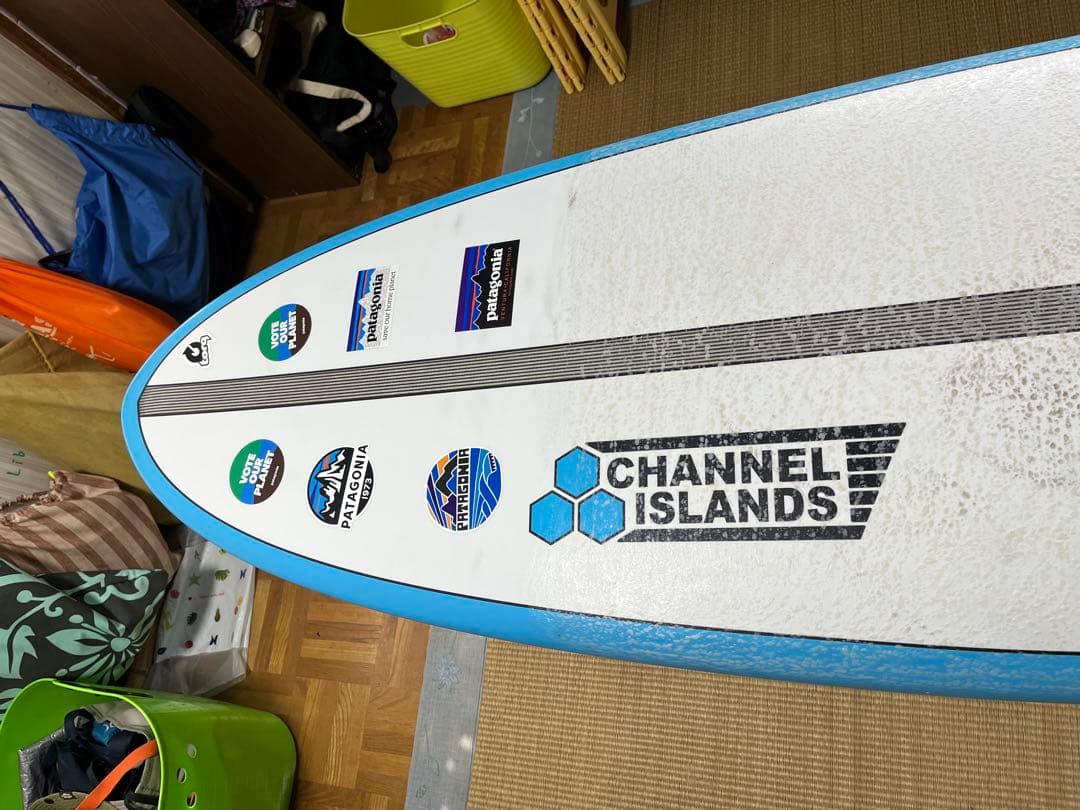 アルメリックサーフボード。chancho7.6Blue美品