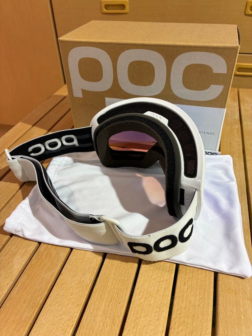 POC Fovea WF Hydrogen White ゴーグル