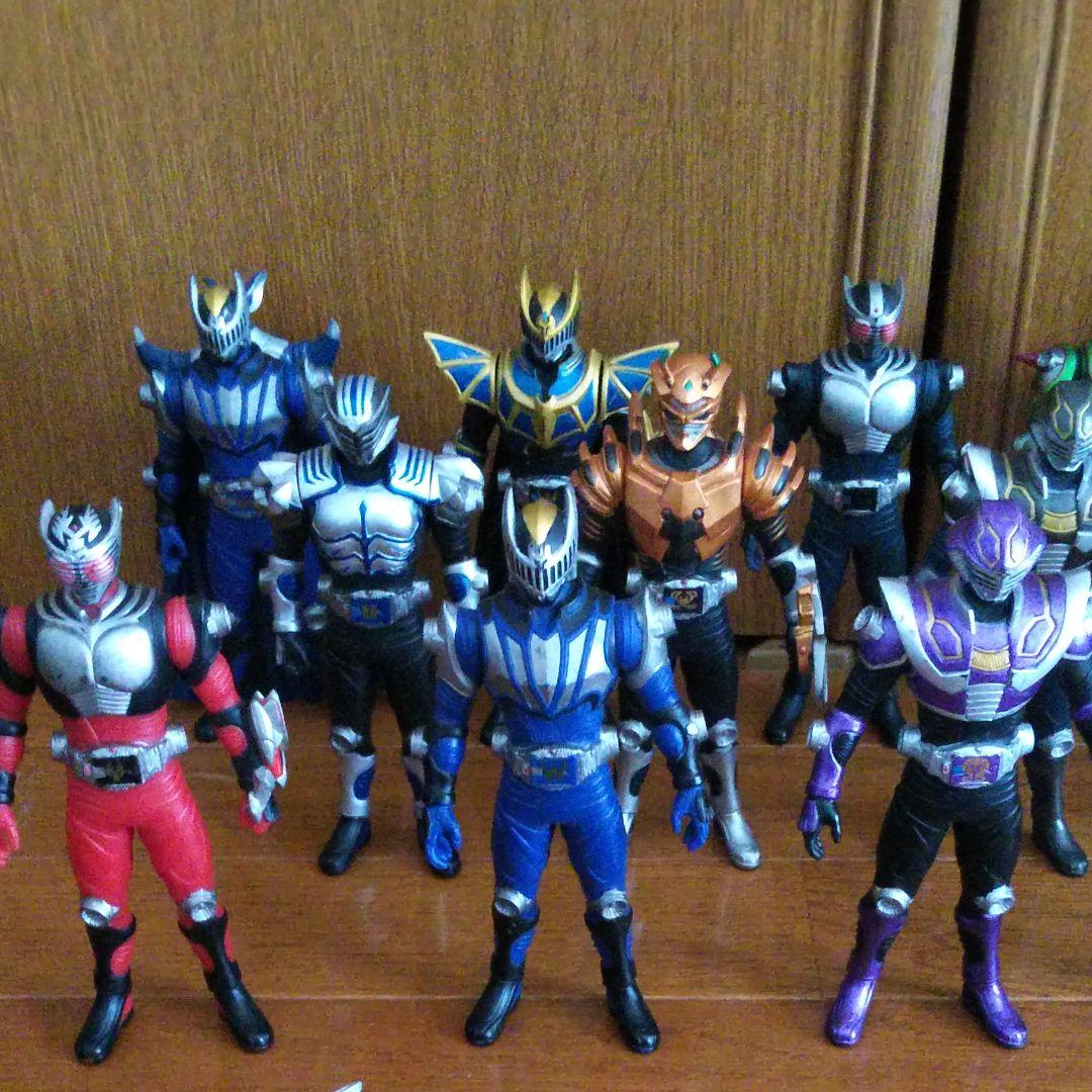 仮面ライダー龍騎　フィギュア　ソフビ　レア　17体セット　龍　匿名配送