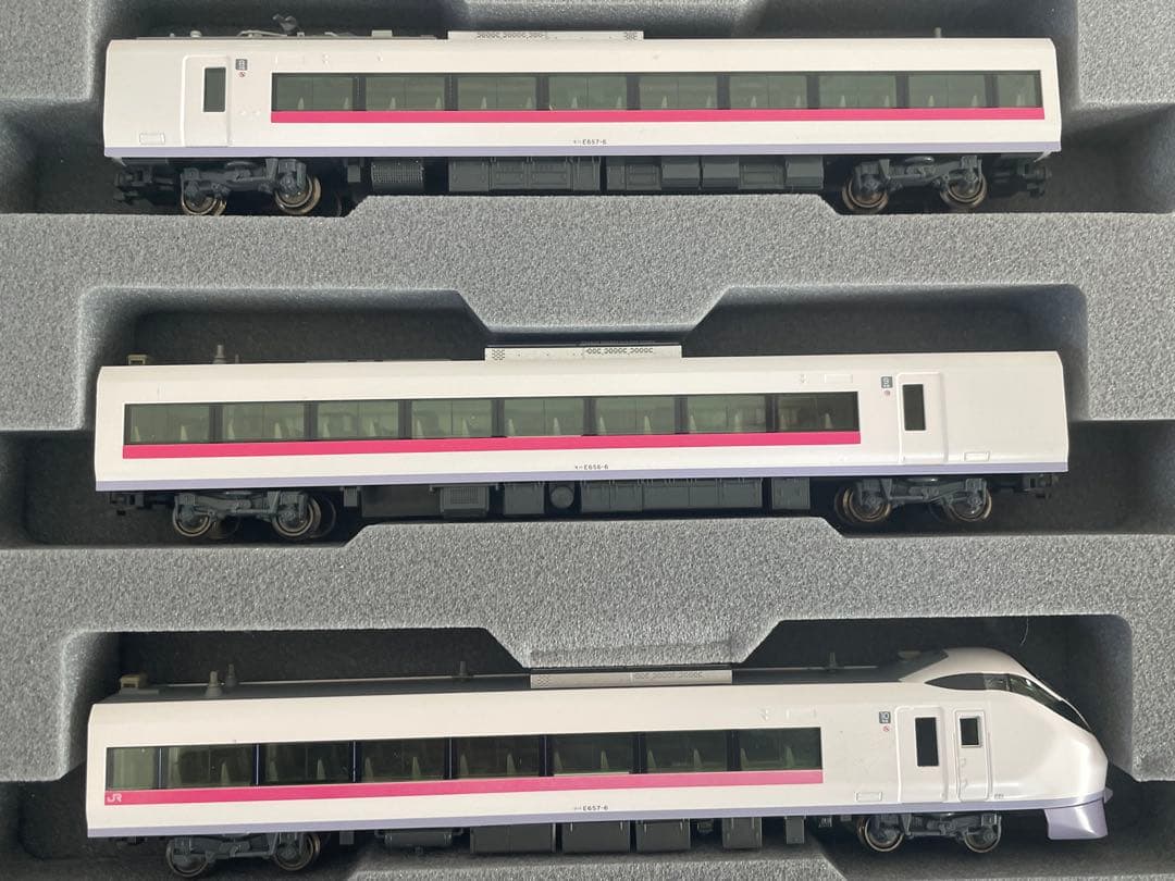 【現状品】KATO 10-1110 E657系「スーパーひたち」6両基本セット