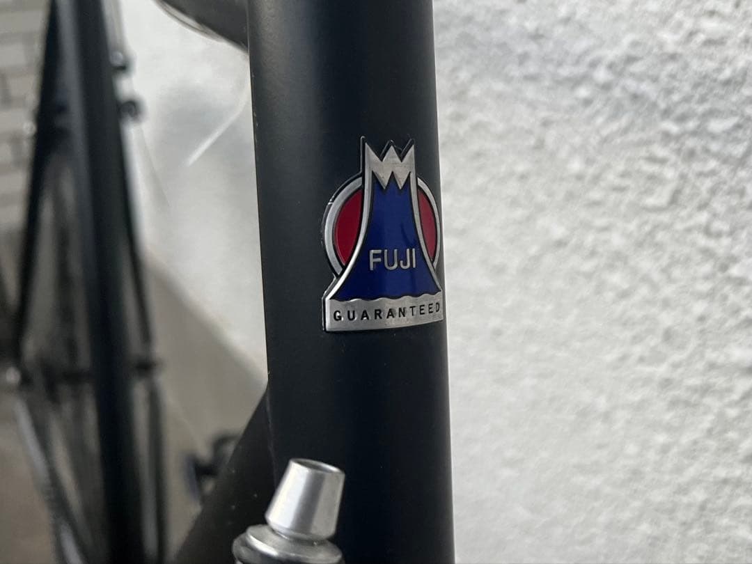 Fuji feather フジ フェザー ブラック 58cm シートポスト固着有