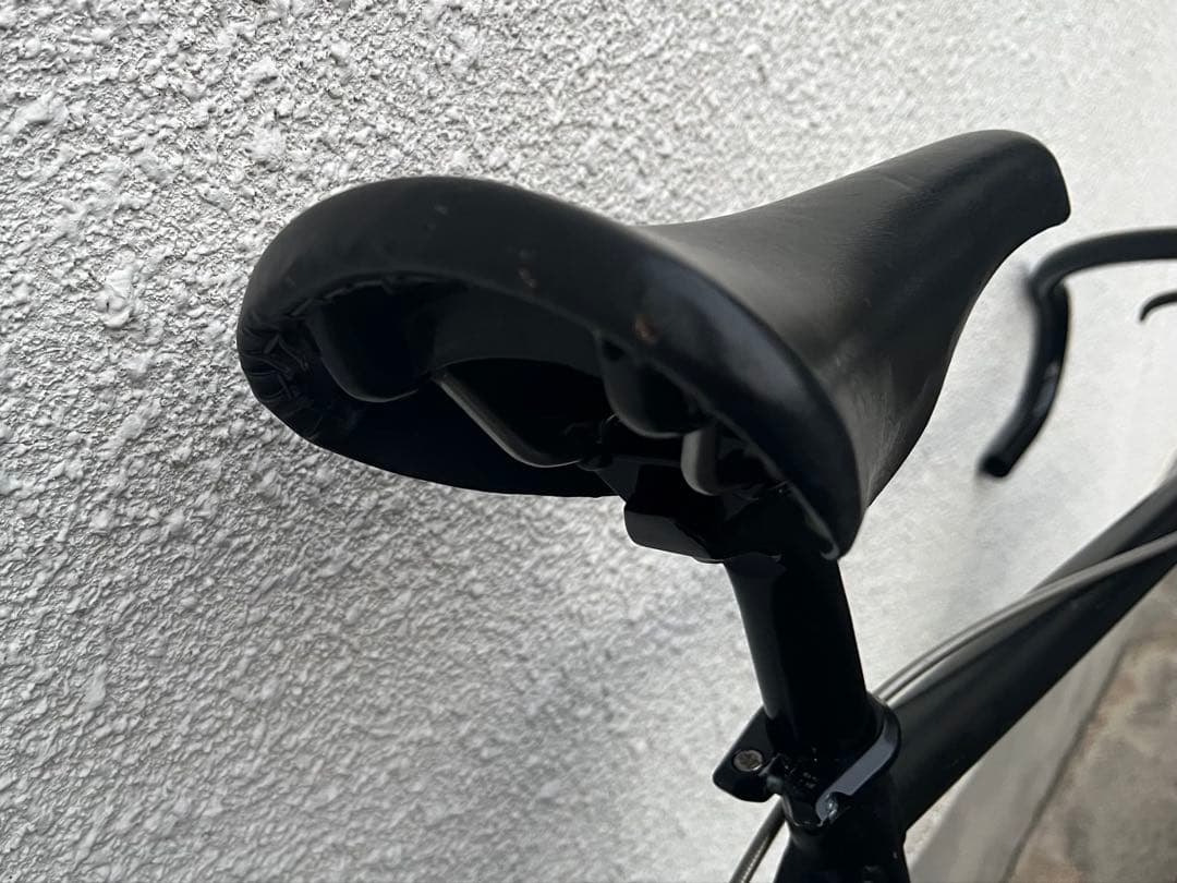 Fuji feather フジ フェザー ブラック 58cm シートポスト固着有