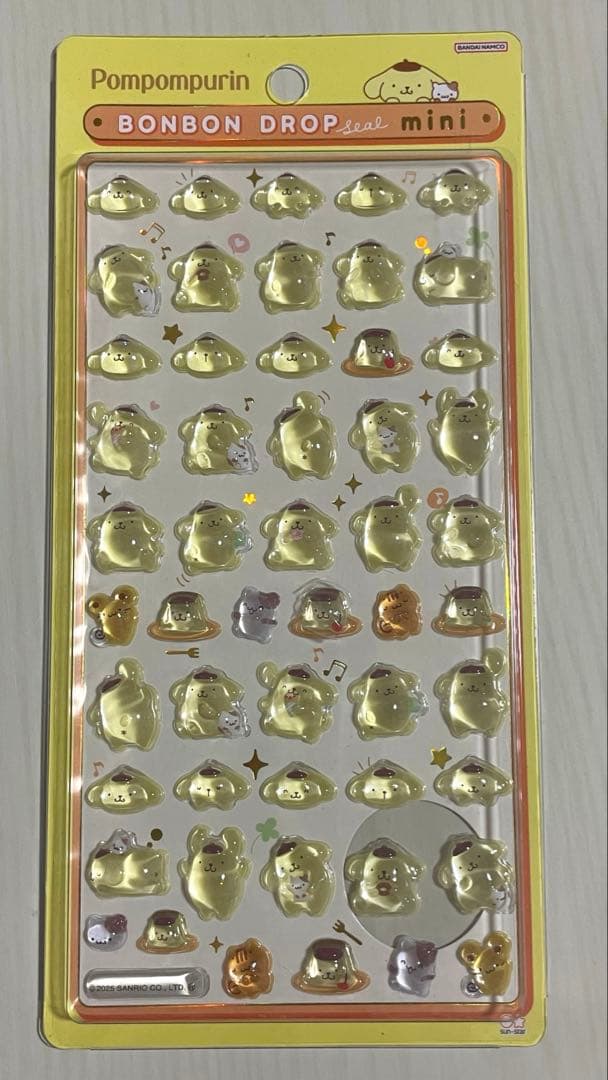 ボンボンドロップシール たまごっち 和柄 サンリオミニ まめっち ハピダンブイ