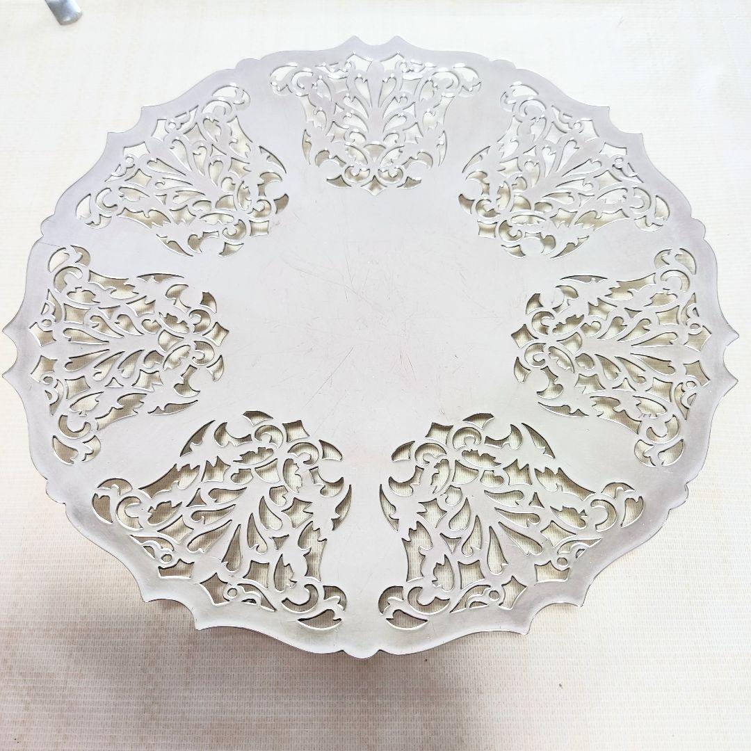 マッピン&ウェッブ　シルバー ケーキスタンド 2段　アフタヌーンティー　希少