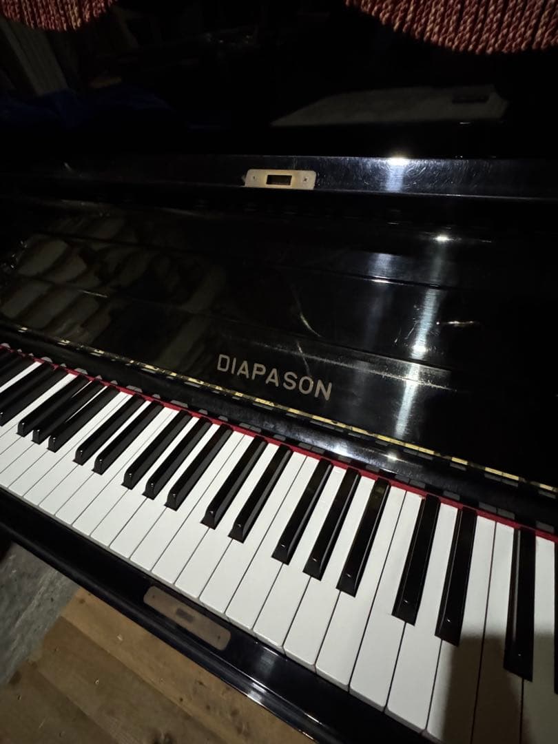 DIAPASON アップライトピアノ 黒