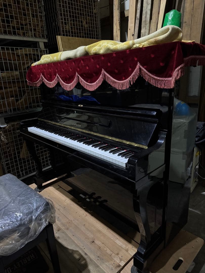 DIAPASON アップライトピアノ 黒