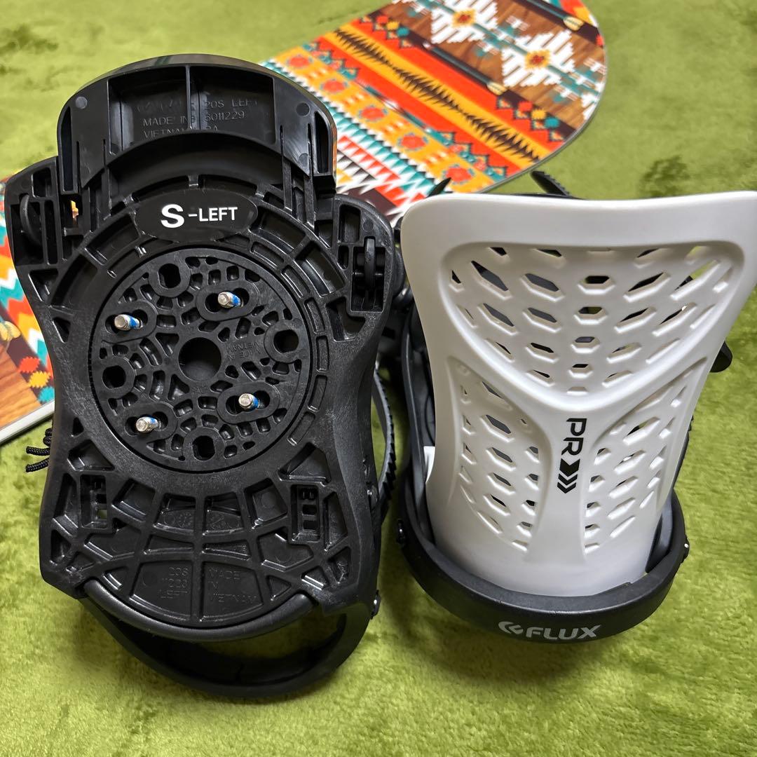 【新品・未使用】スノーボードelan PRISM 137 バインflux S