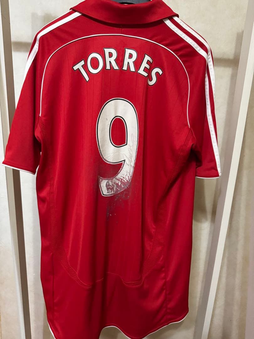 フェルナンドトーレス　直筆サイン入りユニフォーム　リヴァプールリバプール