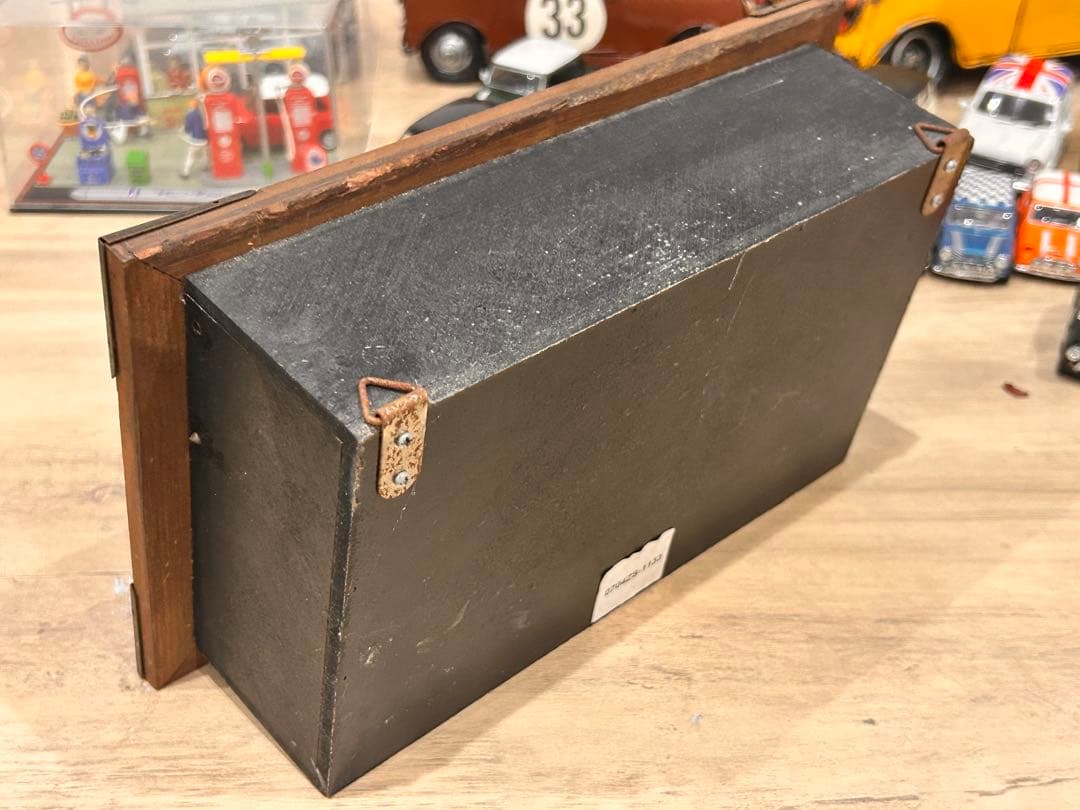 ミニクーパー　minicooper ビンテージ　インテリア　ガソリンスタンド