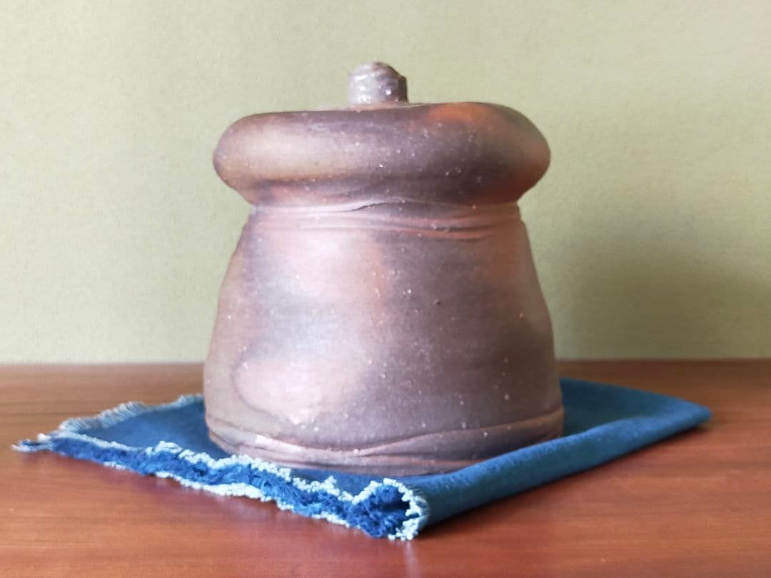 備前焼 金重晃介 水指