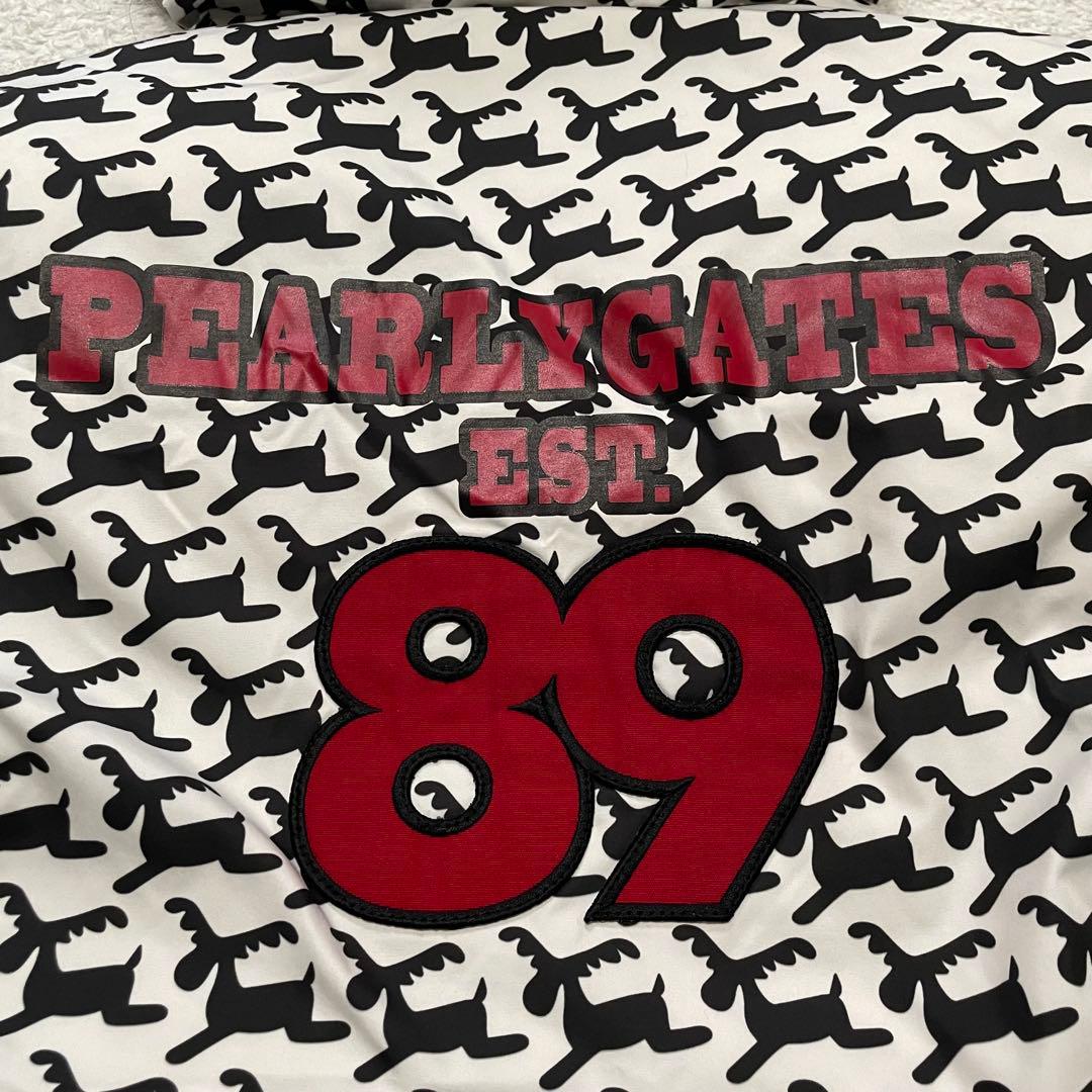 パーリーゲイツ ゴルフ ダウンジャケット 韓国限定 総柄 トナカイ