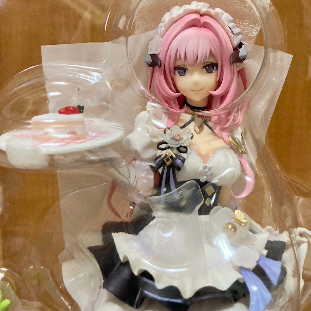 本体美品 崩壊3rd エリシア ピンクのメイドさん♪Ver. フィギュア